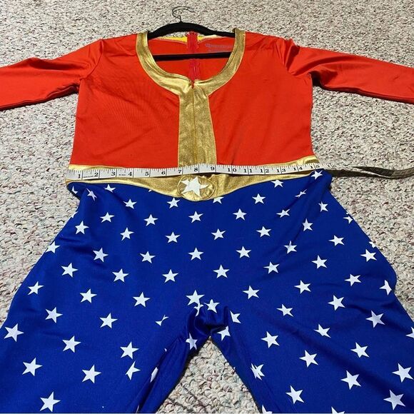 Tipsy Elves Red and Blue Star Jumpsuit - Picture 4 of 7